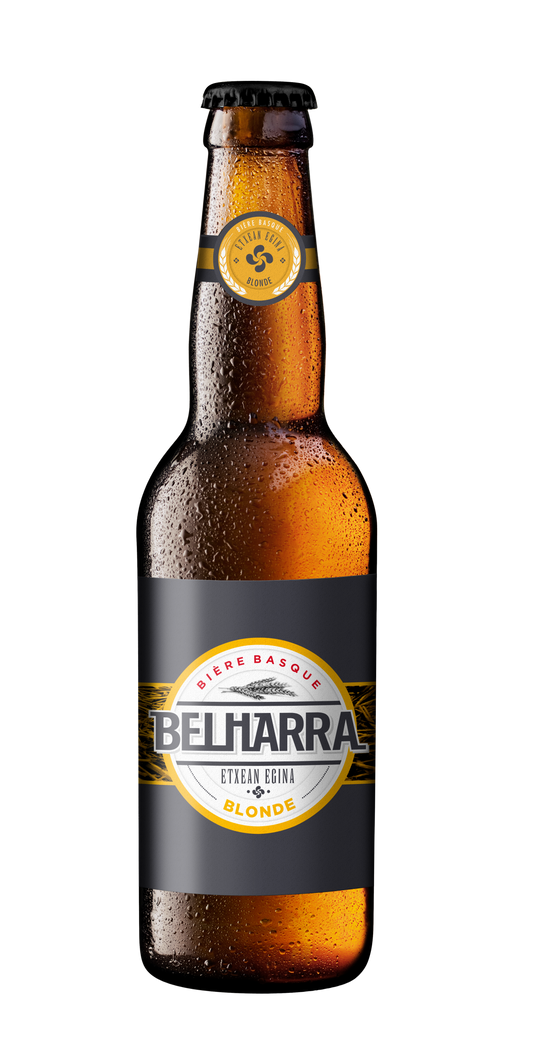 BELHARRA Blonde - Carton de 24 bouteilles 33 cl