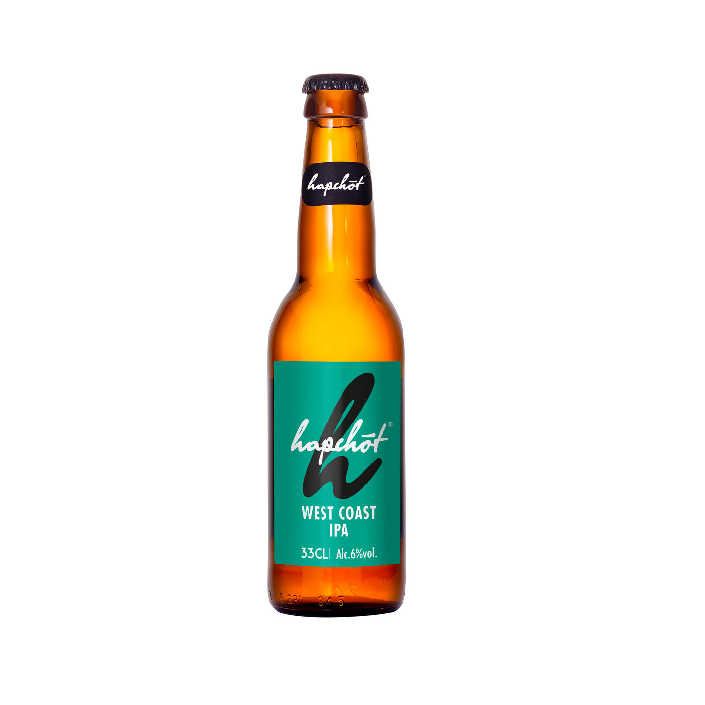 HAPCHOT West Coast Ipa - Carton de 24 bouteilles 33 cl