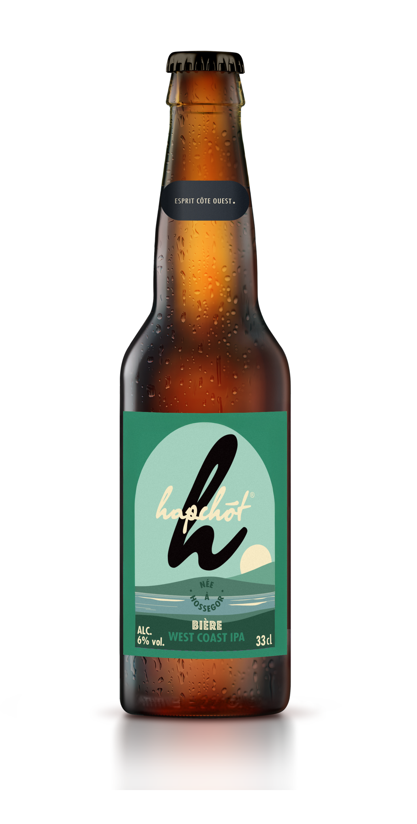 HAPCHOT West Coast Ipa - Carton de 24 bouteilles 33 cl